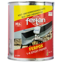 Ferpox 1K epoxyprimer grondverf 2L 2.5KG blik -Fertan