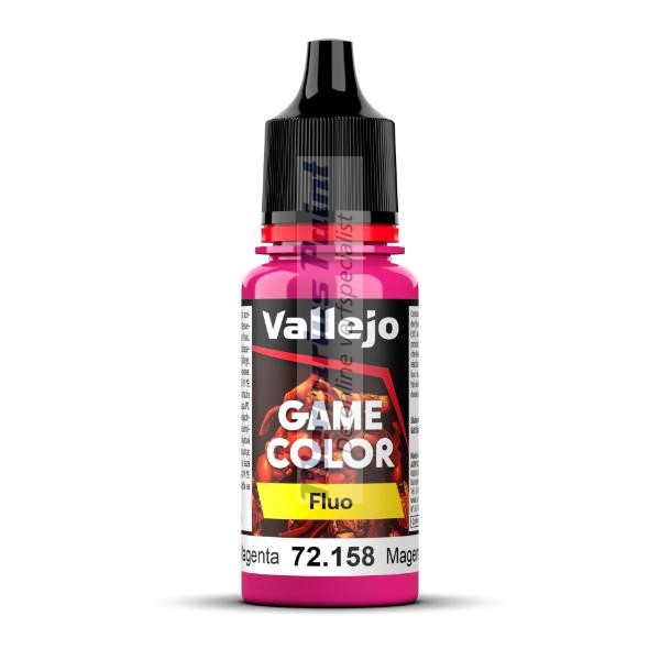 Fluorescent Magenta 72158 Vallejo Game Color modelbouwverf 18ml
