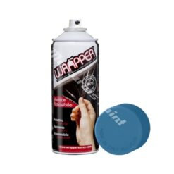Fluorescerend blauw Wrapper spray verwijderbare coating in spuitbus 400ml