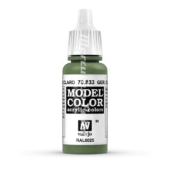 German Camouflage Brown Green RAL6025 70833 Model Color acryl Vallejo verf 17ml