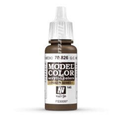 German Camouflage Med.Brown 70826 Model Color acryl Vallejo verf 17ml
