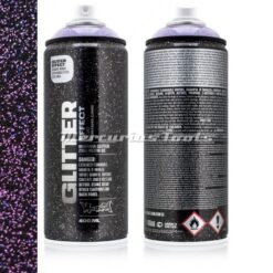 Glitter effect spray Amethyst paars 400ml spuitbus -Montana