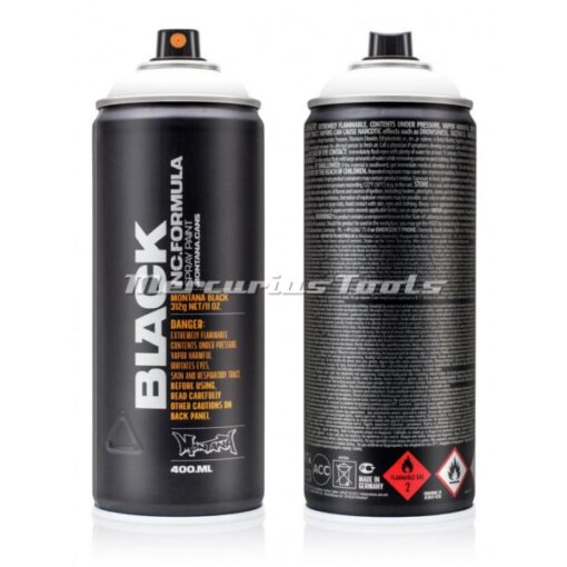 Graffiti snow white BLK9100 400ml -Montana Black