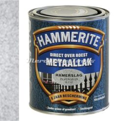 Hamerslag anti roest lak zilver H115 750ml -Hammerite