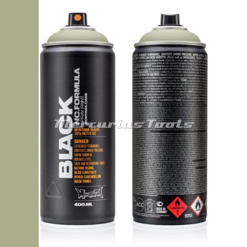 Hannibal BLK6910 lak in spuitbus 400ml -Montana Black
