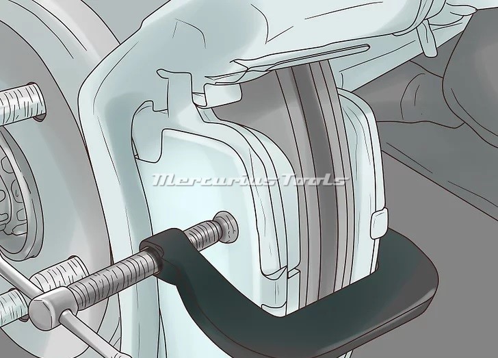 How to Zelf de remklauwen spuiten van je auto of motor stap 13 Mercurius Tools