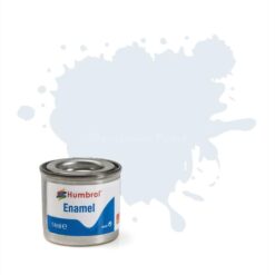 Humbrol Chrome Silver Metallic nr 191 modelbouw verf enamel in potje 14ml