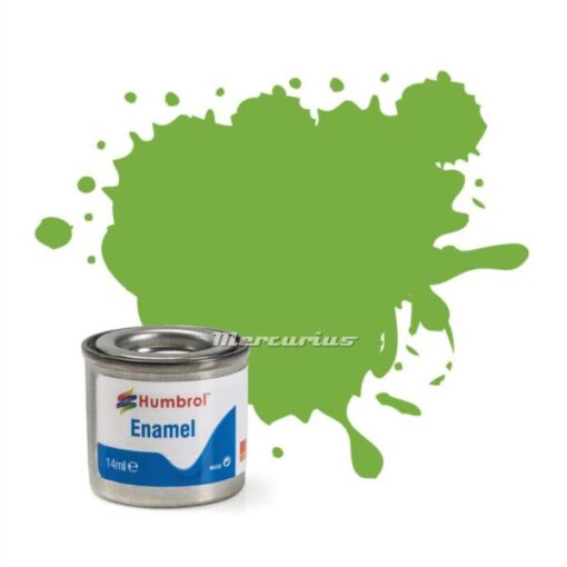 Humbrol Lime Gloss nr 38 modelbouw verf enamel in potje 14ml