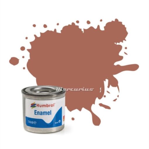 Humbrol Rust Matt nr 113 modelbouw verf enamel in potje 14ml