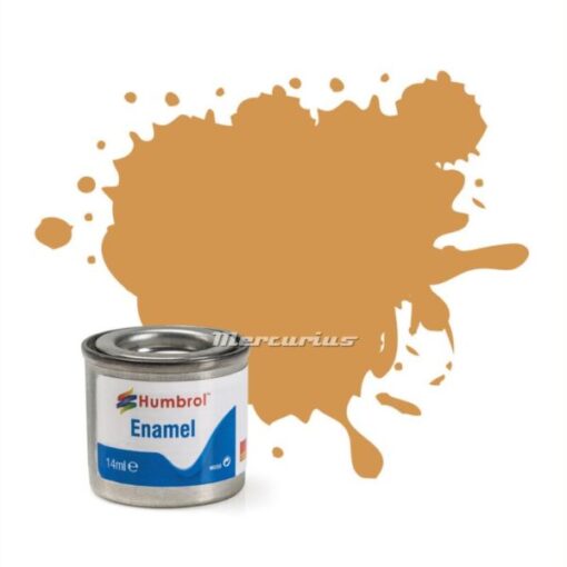 Humbrol Sand Matt nr 63 modelbouw verf enamel in potje 14ml