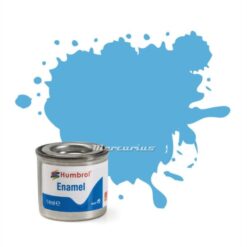 Humbrol Sea Blue Gloss nr 47 modelbouw verf enamel in potje 14ml