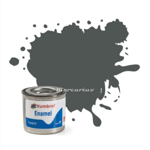 Humbrol Sea Grey Matt nr 27 modelbouw verf enamel in potje 14ml