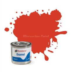 Humbrol Signal Red Satin nr 174 modelbouw verf enamel in potje 14ml