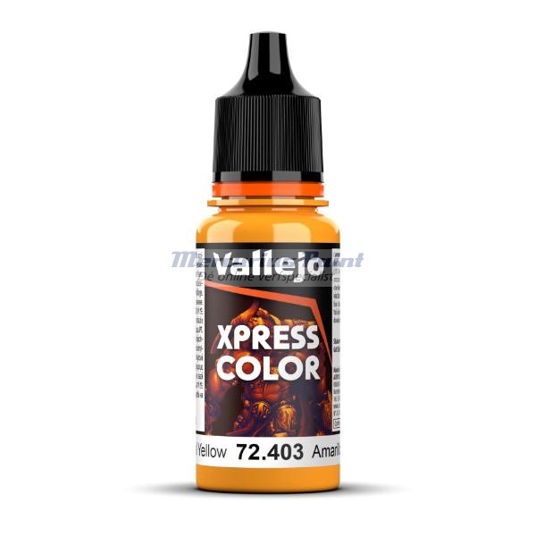 Imperial Yellow 72403 Vallejo Xpress Color modelbouwverf 18ml