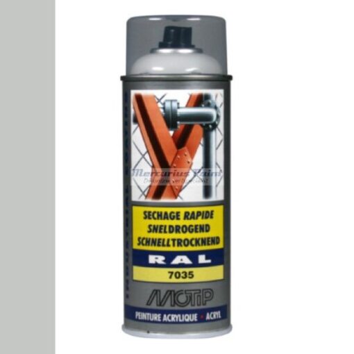 Industrial lak RAL7035 lichtgrijs 400ml -Motip 07034-
