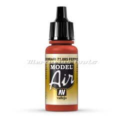 Italian Red 71085 Vallejo Airbrush verf Model Air acryl 17ml