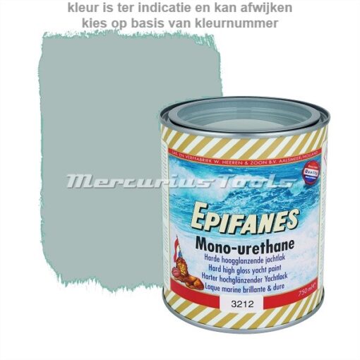 Jachtlak mono urethane hooglans grijs 3212 in 750ml blik -Epifanes