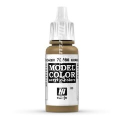 Khaki Grey 70880 Model Color acryl Vallejo verf 17ml