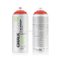 Krijtspray rood 400ml -Montana Chalk spray CH 3000