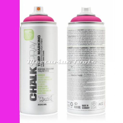Krijtspray roze 400ml -Montana pink Chalk spray CH 4050