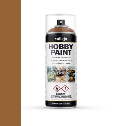 Leather Brown 28014 Vallejo Hobby paint spuitbus primer