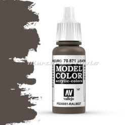 Leather Brown 70871 Model Color acryl Vallejo Airbrush verf 17ml