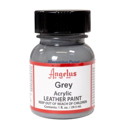 Leerverf grijs 29.5ml potje Grey -Angelus