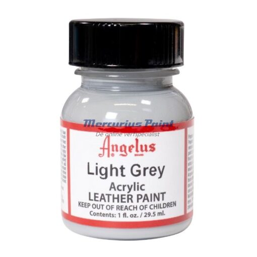 Leerverf grijs 29.5ml potje Light Grey -Angelus