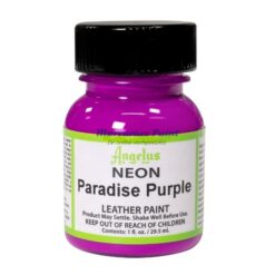 Leerverf paars 29.5ml potje Paradise Purple -Angelus