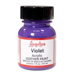 Leerverf paars 29.5ml potje Violet -Angelus