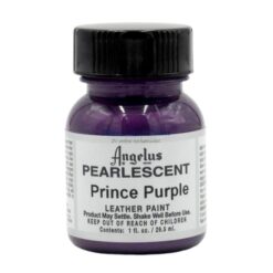 Leerverf paars parelmoer 29.5ml potje Pearlescent Prince Purple -Angelus