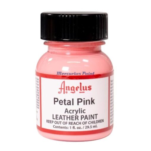 Leerverf roze 29.5ml potje Petal Pink -Angelus