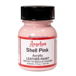 Leerverf roze 29.5ml potje Shell Pink -Angelus