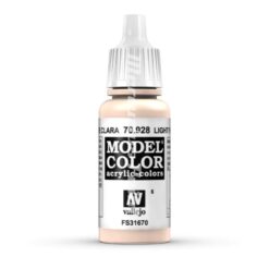 Light Flesh 70928 Model Color acryl Vallejo verf 17ml