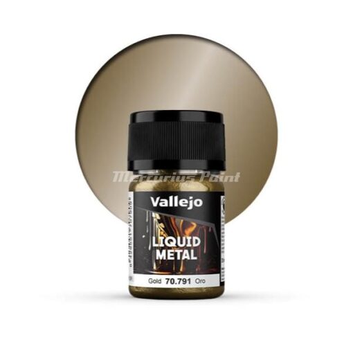 Liquid metal Gold Goud 35ml Vallejo 70.791