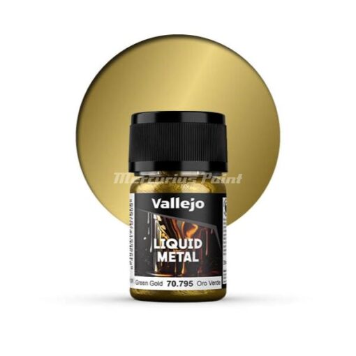 Liquid metal Green Gold Groen goud 35ml Vallejo 70.795