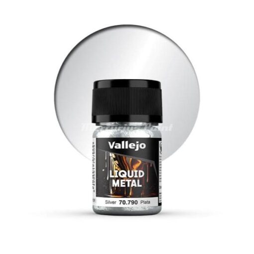 Liquid metal Silver Zilver 35ml Vallejo 70.790