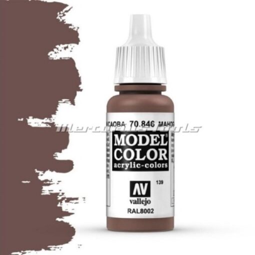 Mahogany Brown 70846 Model Color acryl Vallejo verf 17ml