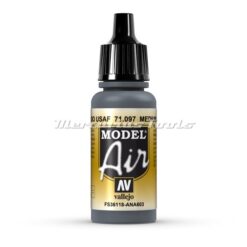 Medium Gunship Gray 71097 Vallejo Airbrush verf Model Air acryl 17ml