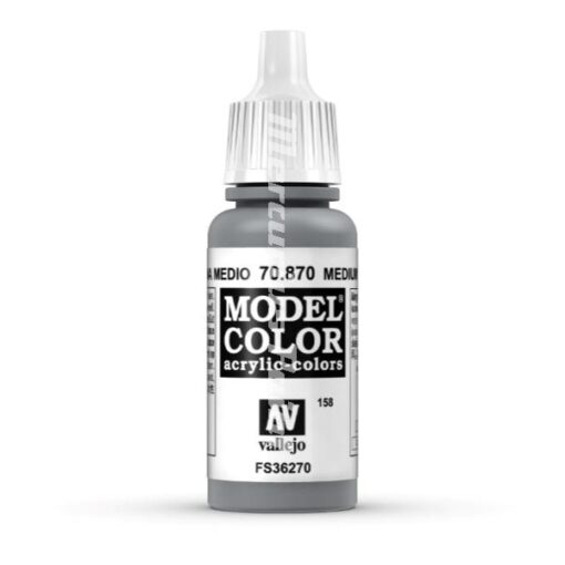 Medium Sea Grey 70870 Model Color acryl Vallejo verf 17ml