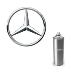 Mercedes Benz autolak spuitbus op kleur gemengd
