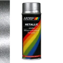 Metallic lak zilver in spuitbus 400ml -Motip 04046-