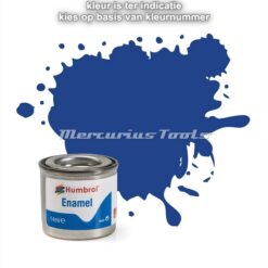 Modelbouw verf Blue mat Nr 25 14ml -Humbrol enamel