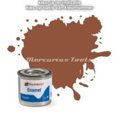 Modelbouw verf Brick Red mat Nr 70 14ml -Humbrol enamel