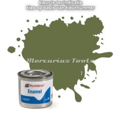 Modelbouw verf Grass Green mat Nr 80 14ml -Humbrol enamel