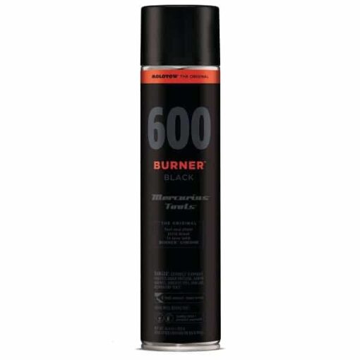 Molotow Burner black zwart graffti spuitbus 600ml