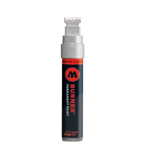 Molotow Burner marker 20mm silver chrome 640pp