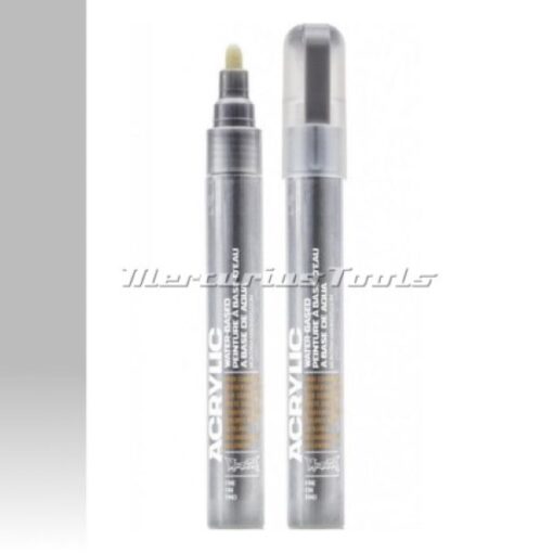 Montana Acrylic marker Silver metallic 2mm