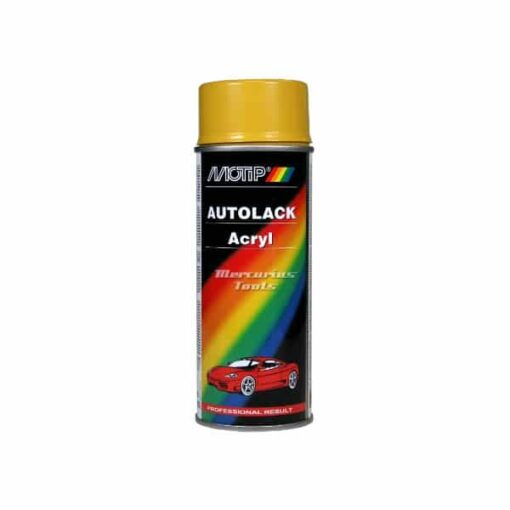 Motip 43500 Kompakt geel autolak in spuitbus