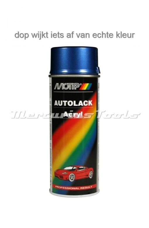 Motip Kompakt autolak 53610 metallic blauw in 400ml spuitbus